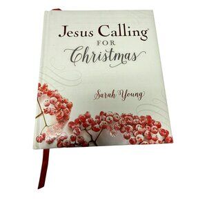 Jesus Calling For Christmas By Sarah Young New Hardcover Devotional Book